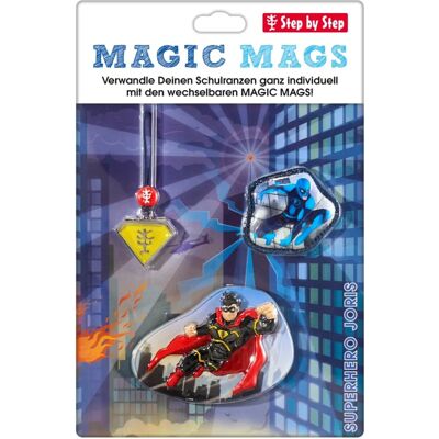 Step by Step Magnete Sets - Bunte Rucksack Abzeichen Step by Step Magnete Sets - Bunte Rucksack Abzeichen