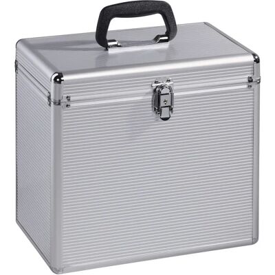 Hama Opslagmedia Case - Beschermt 50 vinylplaten - Zilver Hama Opslagmedia Case - Beschermt 50 vinylplaten - Zilver