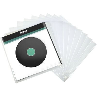 Hama 00181430 Boîtier de stockage transparent pour médias LP - Publicité Hama 00181430 Boîtier de stockage transparent pour médias LP - Publicité
