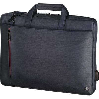 Hama Manchester 13,3" Blaubeutel mit USB-Anschluss Hama Manchester 13,3" Blaubeutel mit USB-Anschluss