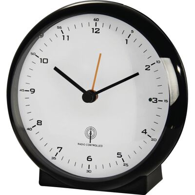 Hama Elegance Pro Wecker - Radio-gestuurd, Stil, Zwart Hama Elegance Pro Wecker - Radio-gestuurd, Stil, Zwart