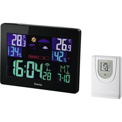 Hama EWS-1400 Station météo multifonction Noire Hama EWS-1400 Station météo multifonction Noire