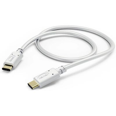 Hama USB-C zu USB-C 1,5m Lade-/Datenkabel - Weiß Hama USB-C zu USB-C 1,5m Lade-/Datenkabel - Weiß