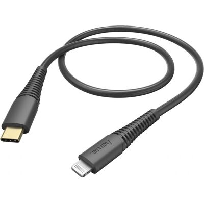 Cavo Lightning Hama - 1,5m - Nero - Ricarica veloce Cavo Lightning Hama - 1,5m - Nero - Ricarica veloce