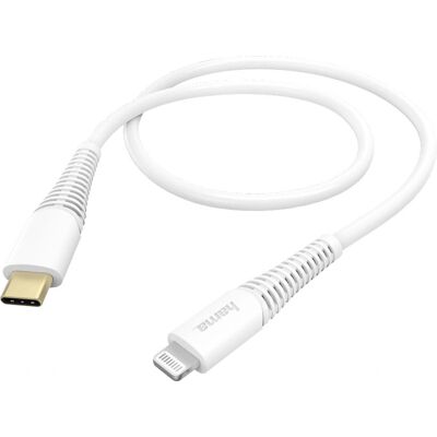 Hama Lightning-Kabel - 1,5m, Weiß - Lightning Kabel Hama Lightning-Kabel - 1,5m, Weiß - Lightning Kabel