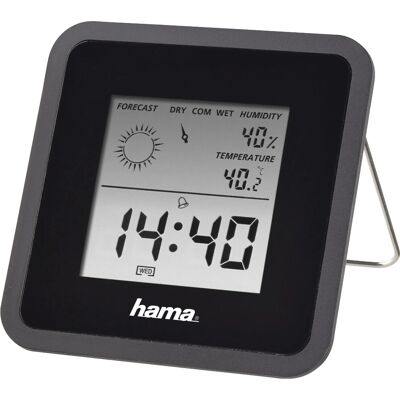 Station météo Hama TH50 - Température et humidité intérieures/extérieures - Publicité Station météo Hama TH50 - Température et humidité intérieures/extérieures - Publicité