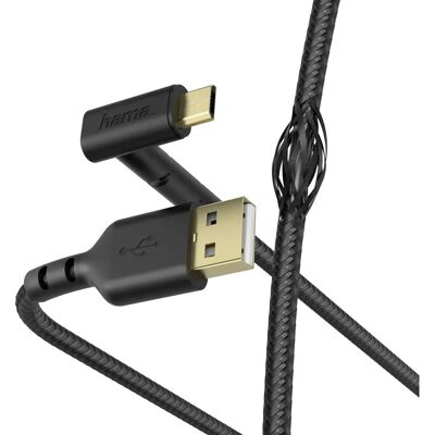 Hama Micro-USB B USB-Kabel 1,5 m - USB 2.0 - Schwarz Hama Micro-USB B USB-Kabel 1,5 m - USB 2.0 - Schwarz