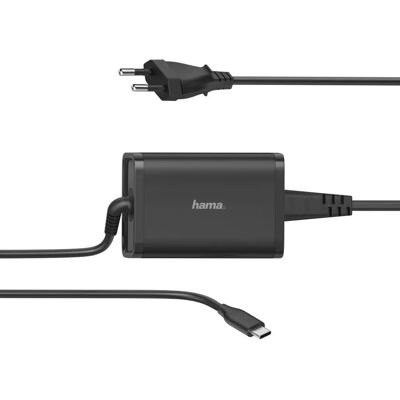 Hama USB-C Voedingsadapter 65W - Oplader Hama USB-C Voedingsadapter 65W - Oplader