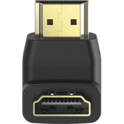 Hama 00205165 HDMI Sukupuolen Muunnin - Pieni, 270° Kulma - Musta Hama 00205165 HDMI Sukupuolen Muunnin - Pieni, 270° Kulma - Musta
