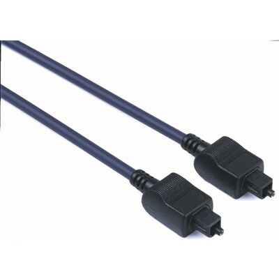 Câble Audio Hama 00205131 - 1,5m TOSLINK Noir - Publicité Câble Audio Hama 00205131 - 1,5m TOSLINK Noir - Publicité