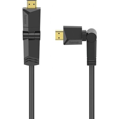 Cable HDMI Hama - 1,5m Alta Velocidad 4K Negro Cable HDMI Hama - 1,5m Alta Velocidad 4K Negro