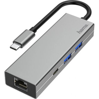 Hama 00200108 Laptop Dock - USB 3.2 Gen 1 - Grau Hama 00200108 Laptop Dock - USB 3.2 Gen 1 - Grau