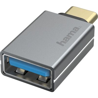 Hama USB 3.0 Adapter - Hochgeschwindigkeits-Datenübertragung - Aluminium - Goldbeschichtet Hama USB 3.0 Adapter - Hochgeschwindigkeits-Datenübertragung - Aluminium - Goldbeschichtet