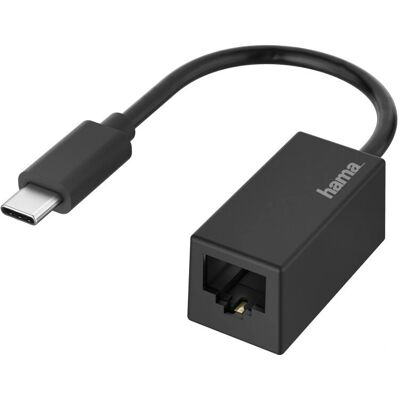 Adattatore di Rete USB-C Hama - Nero Adattatore di Rete USB-C Hama - Nero
