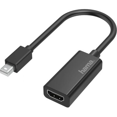 Hama Adaptador Mini DisplayPort para HDMI - Preto Hama Adaptador Mini DisplayPort para HDMI - Preto
