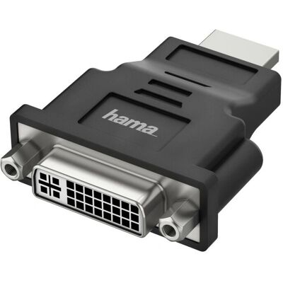 Adaptador HDMI a DVI Hama 00200339 - Negro Adaptador HDMI a DVI Hama 00200339 - Negro
