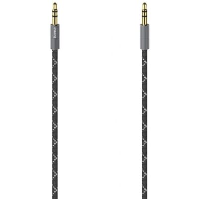 Hama Audio-Kabel, 3,5-mm, 1,5 m, Schwarz, Stereo Hama Audio-Kabel, 3,5-mm, 1,5 m, Schwarz, Stereo