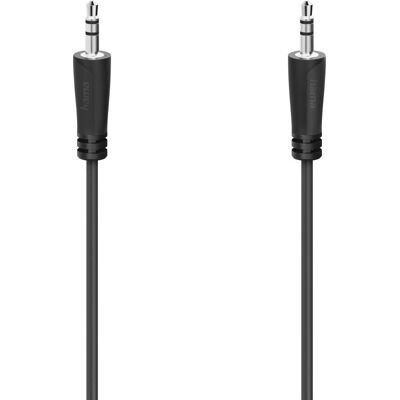 Hama 00205287 Audiokabel - 0,5 m - Schwarz Hama 00205287 Audiokabel - 0,5 m - Schwarz