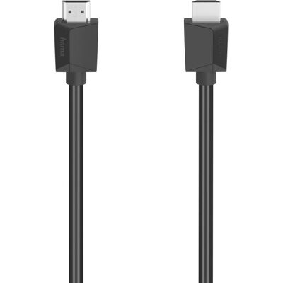Hama 00205004 HDMI-kaapeli 0,75 m - Korkean nopeuden 4K - Musta Hama 00205004 HDMI-kaapeli 0,75 m - Korkean nopeuden 4K - Musta