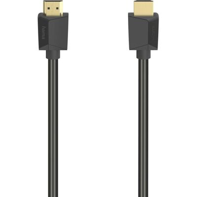 Hama 00205007 HDMI-kaapeli 5 m - Korkean Nopeuden 4K 18Gbps - Musta Hama 00205007 HDMI-kaapeli 5 m - Korkean Nopeuden 4K 18Gbps - Musta