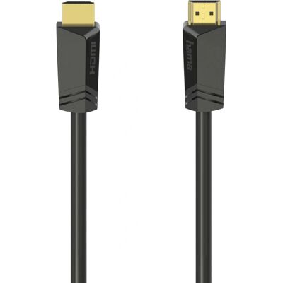 Hama 00205008 HDMI-kaapeli 7,5 m Musta - HDMI Type A (Standard) 4K Korkean Nopeuden Hama 00205008 HDMI-kaapeli 7,5 m Musta - HDMI Type A (Standard) 4K Korkean Nopeuden