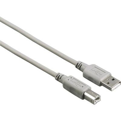 Hama 00200902 USB Kabel - 5 m, USB 2.0, Grau Hama 00200902 USB Kabel - 5 m, USB 2.0, Grau