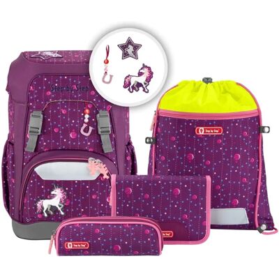 Step by Step GIANT Schulrucksack Set - Lila Step by Step GIANT Schulrucksack Set - Lila