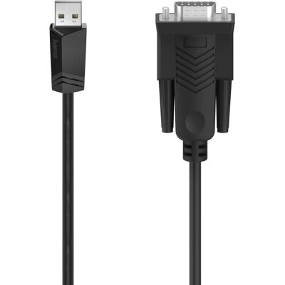 Hama 00200622 kabel szeregowy czarny 1,5 m - Kabel szeregowy Hama 00200622 kabel szeregowy czarny 1,5 m - Kabel szeregowy