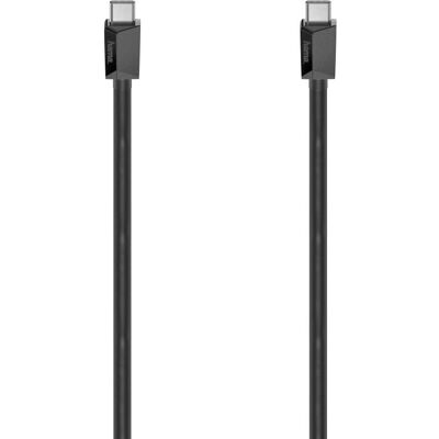 Cabo USB-C Hama 1,5 m Preto - USB 3.2 Gen 1 Cabo USB-C Hama 1,5 m Preto - USB 3.2 Gen 1
