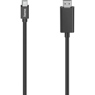 Hama 00200711 Adaptador de cable de vídeo - 1.5m Mini DisplayPort HDMI Negro Hama 00200711 Adaptador de cable de vídeo - 1.5m Mini DisplayPort HDMI Negro