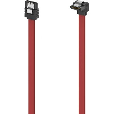 Hama SATA-kaapeli - 0,6 m Punainen SATA III 6 Gbps Sisäinen liitin Hama SATA-kaapeli - 0,6 m Punainen SATA III 6 Gbps Sisäinen liitin