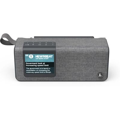 Hama DR200BT - Gris - Publicité Hama DR200BT - Gris - Publicité