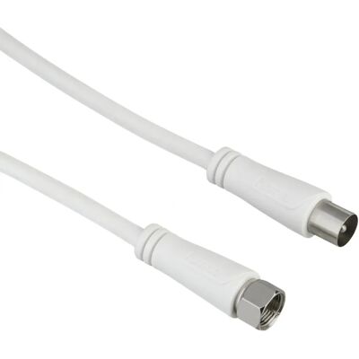Cavo coassiale Hama 00205294 - 1,5 m - Bianco Cavo coassiale Hama 00205294 - 1,5 m - Bianco