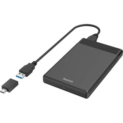 Hama Speicherlaufwerk-Gehäuse 2,5" Schwarz - Storage Drive Enclosure Hama Speicherlaufwerk-Gehäuse 2,5" Schwarz - Storage Drive Enclosure