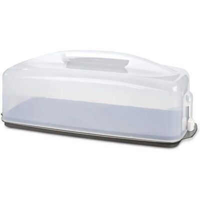 Xavax Boîte de Transport de Cuisine - Rectangulaire, Transparent, pour Gâteaux Xavax Boîte de Transport de Cuisine - Rectangulaire, Transparent, pour Gâteaux