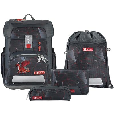 Step by Step Cloud Schulrucksack-Set 5tlg. - Leicht, Ergonomisch, Verstellbar Step by Step Cloud Schulrucksack-Set 5tlg. - Leicht, Ergonomisch, Verstellbar