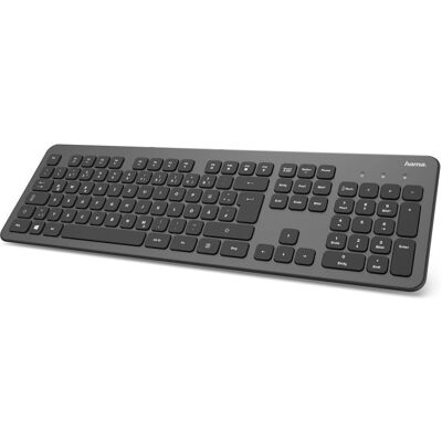Hama KW-700 Kabellose Tastatur - Deutsch Anthrazit - Büro Zubehör Hama KW-700 Kabellose Tastatur - Deutsch Anthrazit - Büro Zubehör