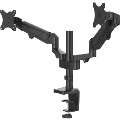 Hama Monitor-Halterung - Für 2 Monitore, 13-32 Zoll, Schwarz Hama Monitor-Halterung - Für 2 Monitore, 13-32 Zoll, Schwarz