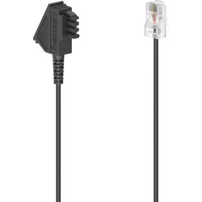 Hama 00201112 Telefonkabel - 3m Schwarz DSL-Verbindung Hama 00201112 Telefonkabel - 3m Schwarz DSL-Verbindung