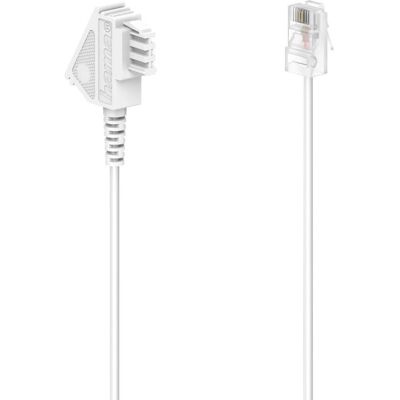 Hama 00201118 Weiß 3m DSL Telefonkabel Hama 00201118 Weiß 3m DSL Telefonkabel