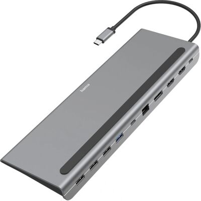Hama 00200100 Laptop Dockingstation - Anthrazit Hama 00200100 Laptop Dockingstation - Anthrazit