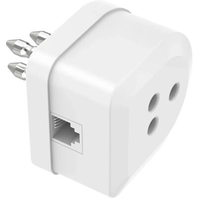 Hama Modèle 00201159 Adaptateur de câble tripolaire Ivoire Hama Modèle 00201159 Adaptateur de câble tripolaire Ivoire