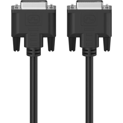 Hama 00300104 Dual-Link DVI-Kabel - Schwarz - Video Kabel Hama 00300104 Dual-Link DVI-Kabel - Schwarz - Video Kabel