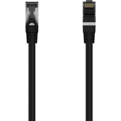 Hama 00300001 Netzwerkkabel - 3m, Schwarz, Cat8 S/FTP Hama 00300001 Netzwerkkabel - 3m, Schwarz, Cat8 S/FTP