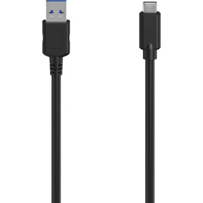 Hama USB-Kabel - USB 3.2 Gen 1, 1,50 m, Schwarz Hama USB-Kabel - USB 3.2 Gen 1, 1,50 m, Schwarz
