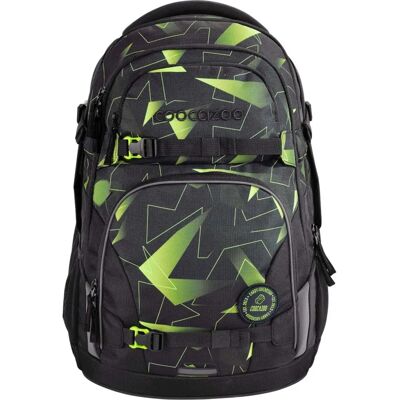 Plecak szkolny Coocazoo Porter - Lime Flash - Ergonomiczny i Rozszerzalny Plecak szkolny Coocazoo Porter - Lime Flash - Ergonomiczny i Rozszerzalny