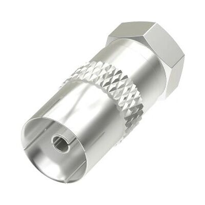 Hama 00305104 F-Stecker Koax-Kupplung - Koaxialverbinder Hama 00305104 F-Stecker Koax-Kupplung - Koaxialverbinder