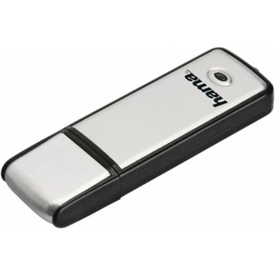Hama Fancy clé USB - 128 Go - USB 2.0 - Noir, Argent - Publicité Hama Fancy clé USB - 128 Go - USB 2.0 - Noir, Argent - Publicité