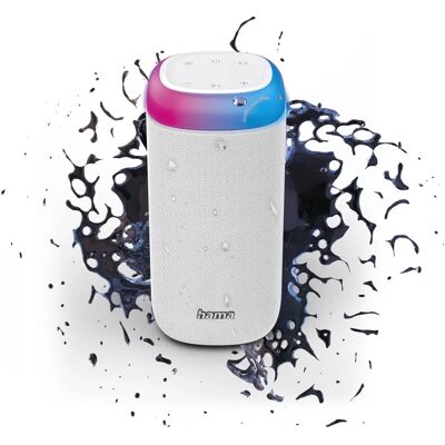 Altavoz Bluetooth Hama Shine 2.0 - Blanco 30 W Altavoz Bluetooth Hama Shine 2.0 - Blanco 30 W