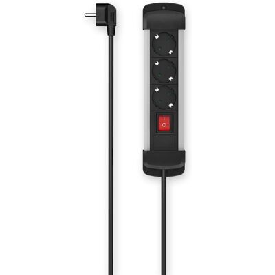 Hama slimme stekkerdoos 00223102 - 3 stopcontacten, 3 m, Zwart Hama slimme stekkerdoos 00223102 - 3 stopcontacten, 3 m, Zwart